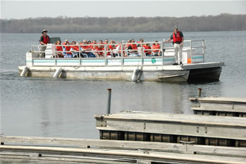 Boat tours at the Manasquan Reservoir