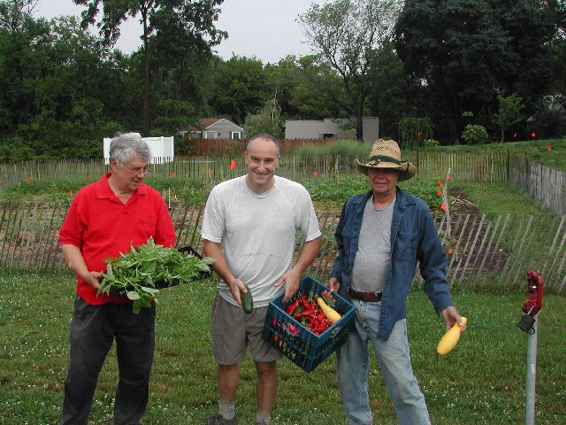 First harvest, July 14, 2006