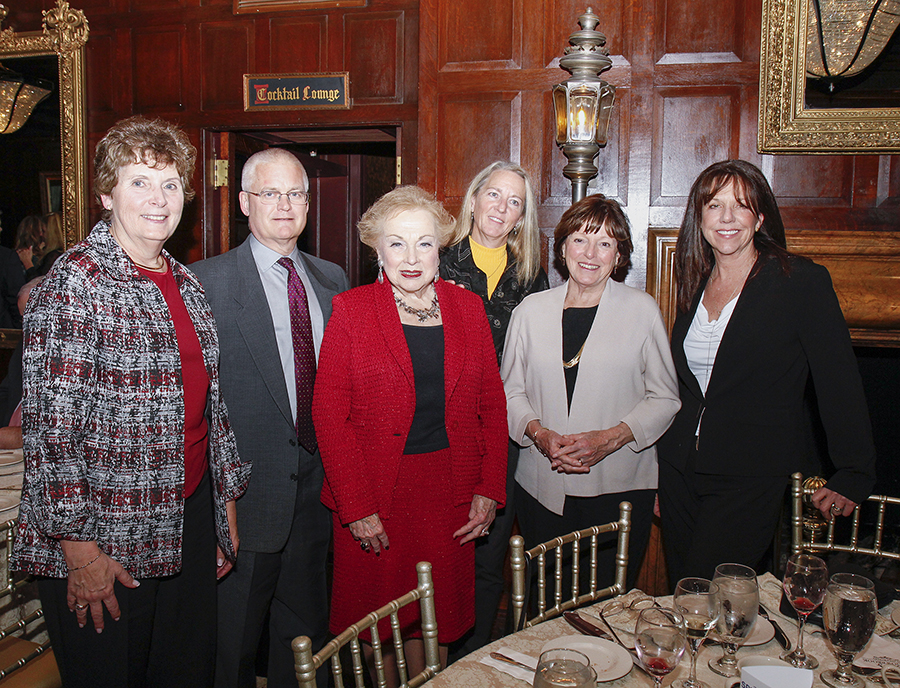 Left to right:                                                                  Barbara Duggan                                                                    Lawrence Anderson                                                             Freeholder Director Lillian G. Burry                                    Laurie Kelley                                                                Babara Carroll