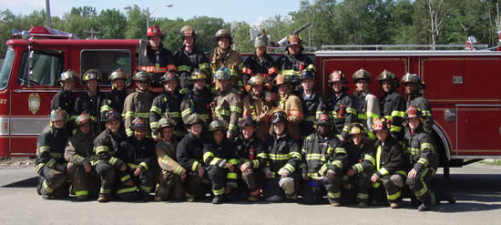 Monmouth County fire academy graduates