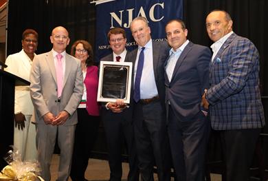 NJAC representatives with Michael D. Fitzgerald, Director Arnone and Deputy Director DiRocco NJAC representatives with Michael D. Fitzgerald, Director Arnone and Deputy Director DiRocco