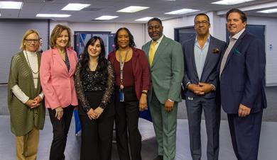 Representatives from Workforce Development, Commissioner Kiley and Peter-Donnell Boynton Representatives from Workforce Development, Commissioner Kiley and Peter-Donnell Boynton